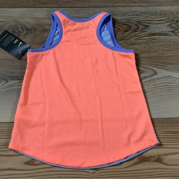 Nike girls DRIFIT 3 pc outfit tank top, tee & Capri leggings size 6/6X( NWT)